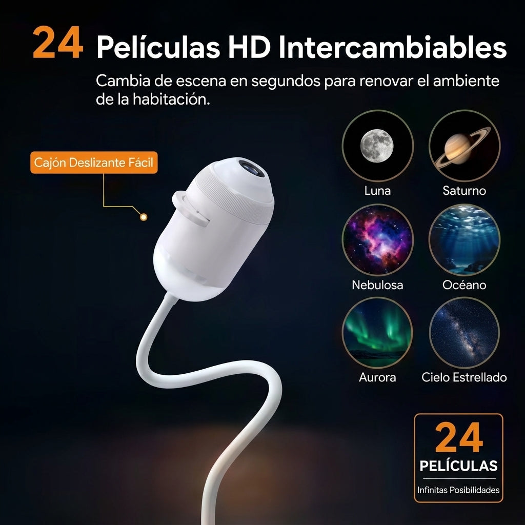 Proyector de Estrellas Portatil