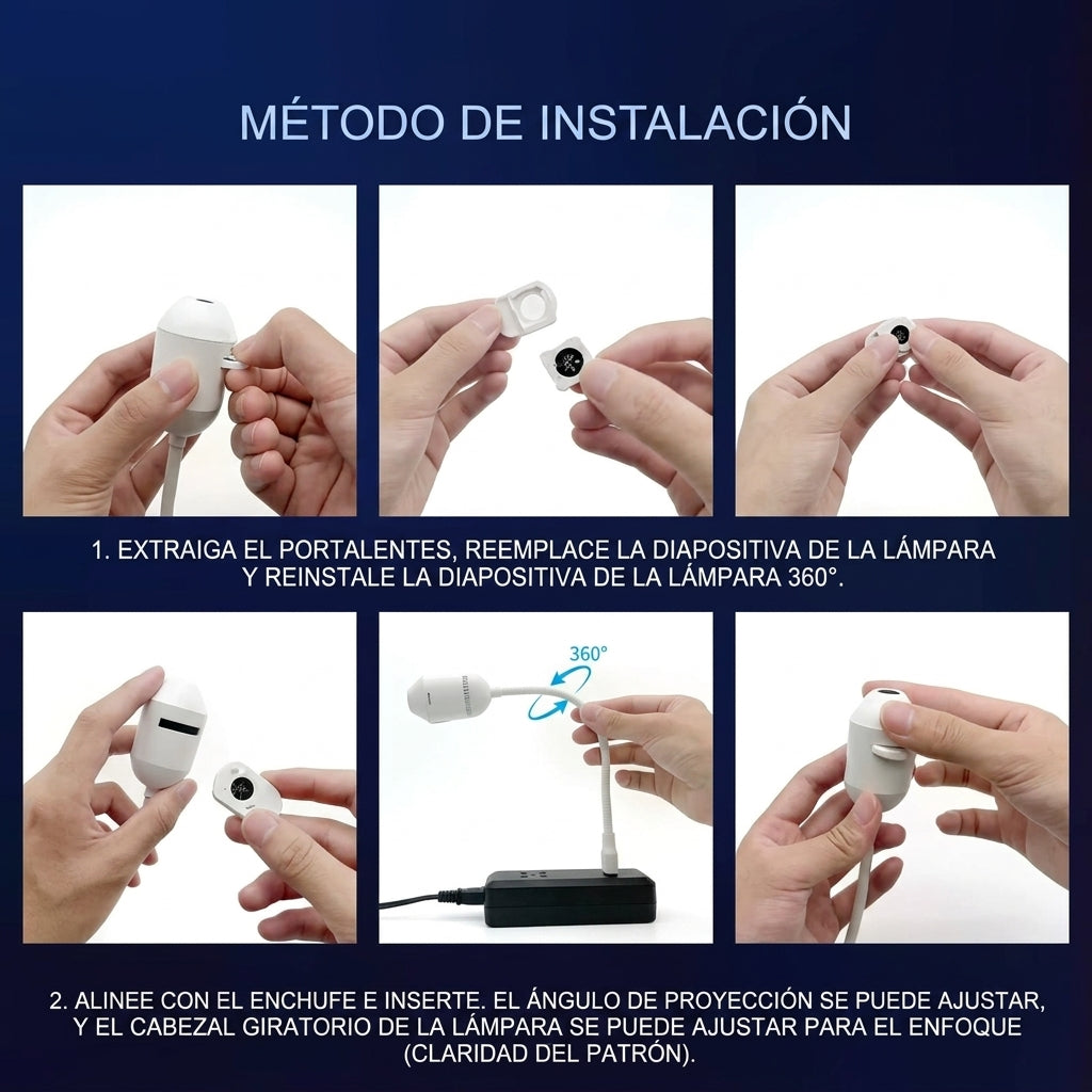 Proyector de Estrellas Portatil